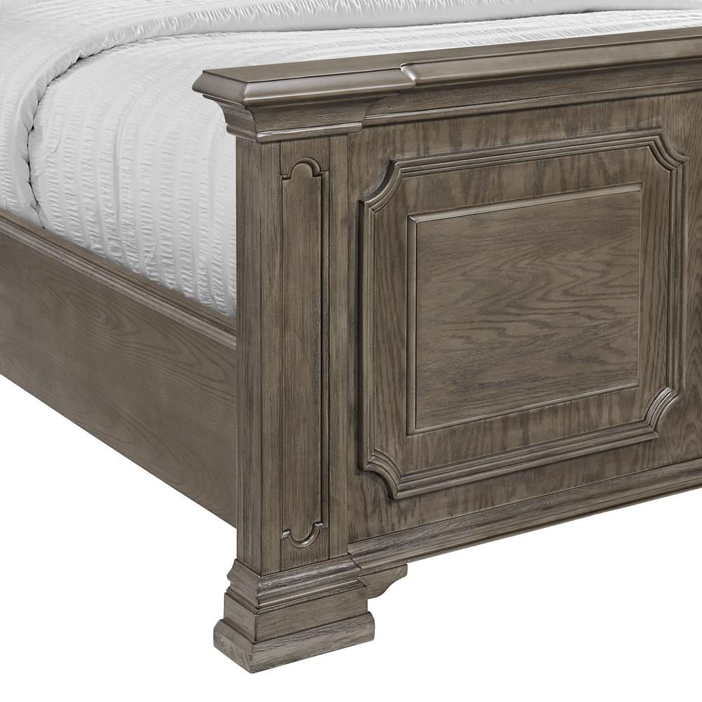 Paterson  Queen Bed in Grey. Picture 5