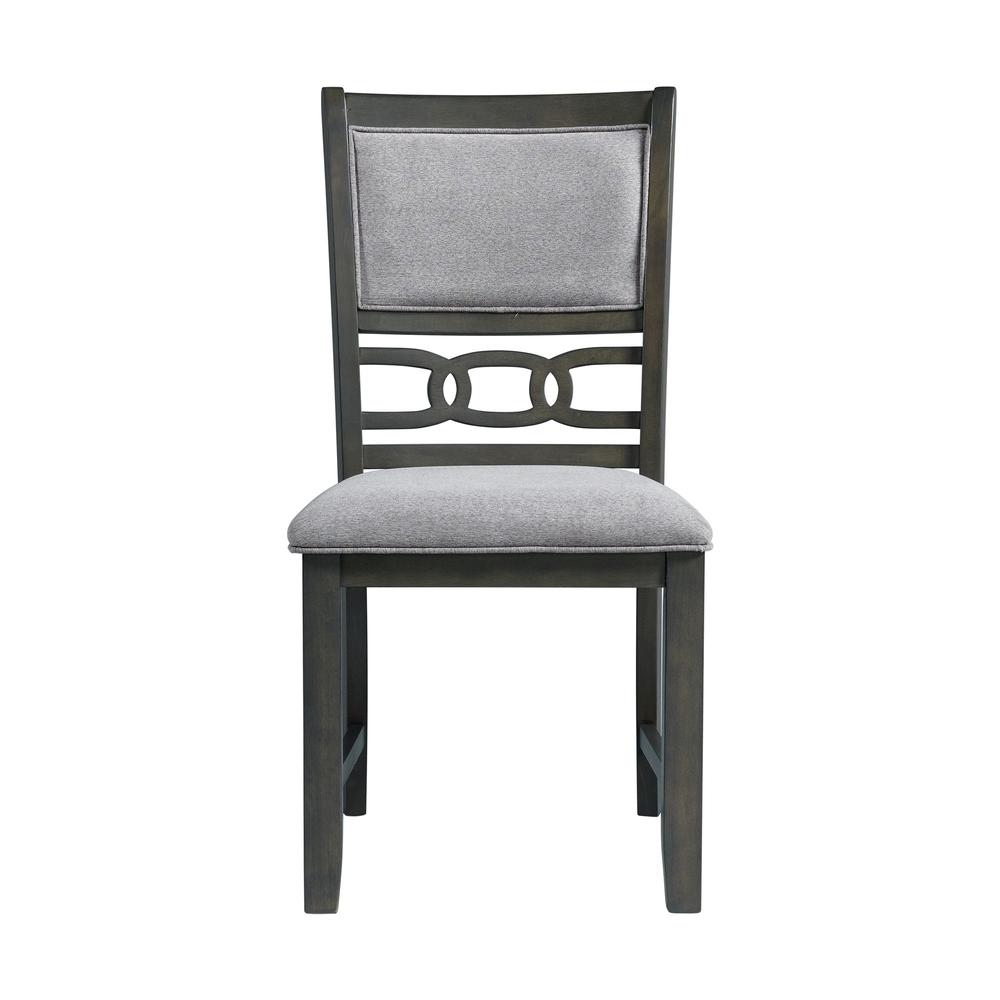 Picket House Furnishings Taylor Standard Height 5PC Dining Set-Table and Four Side Chairs in Gray. Picture 6