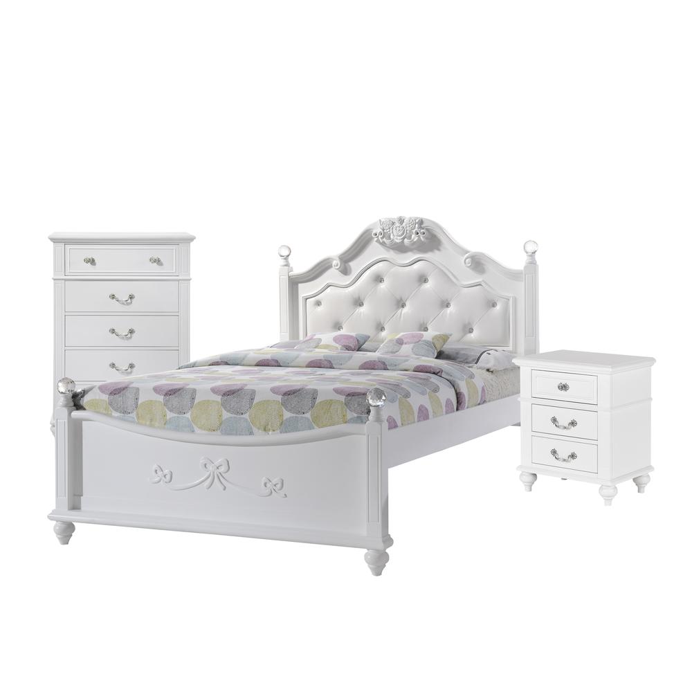 Annie Full Platform 3PC Bedroom Set. The main picture.