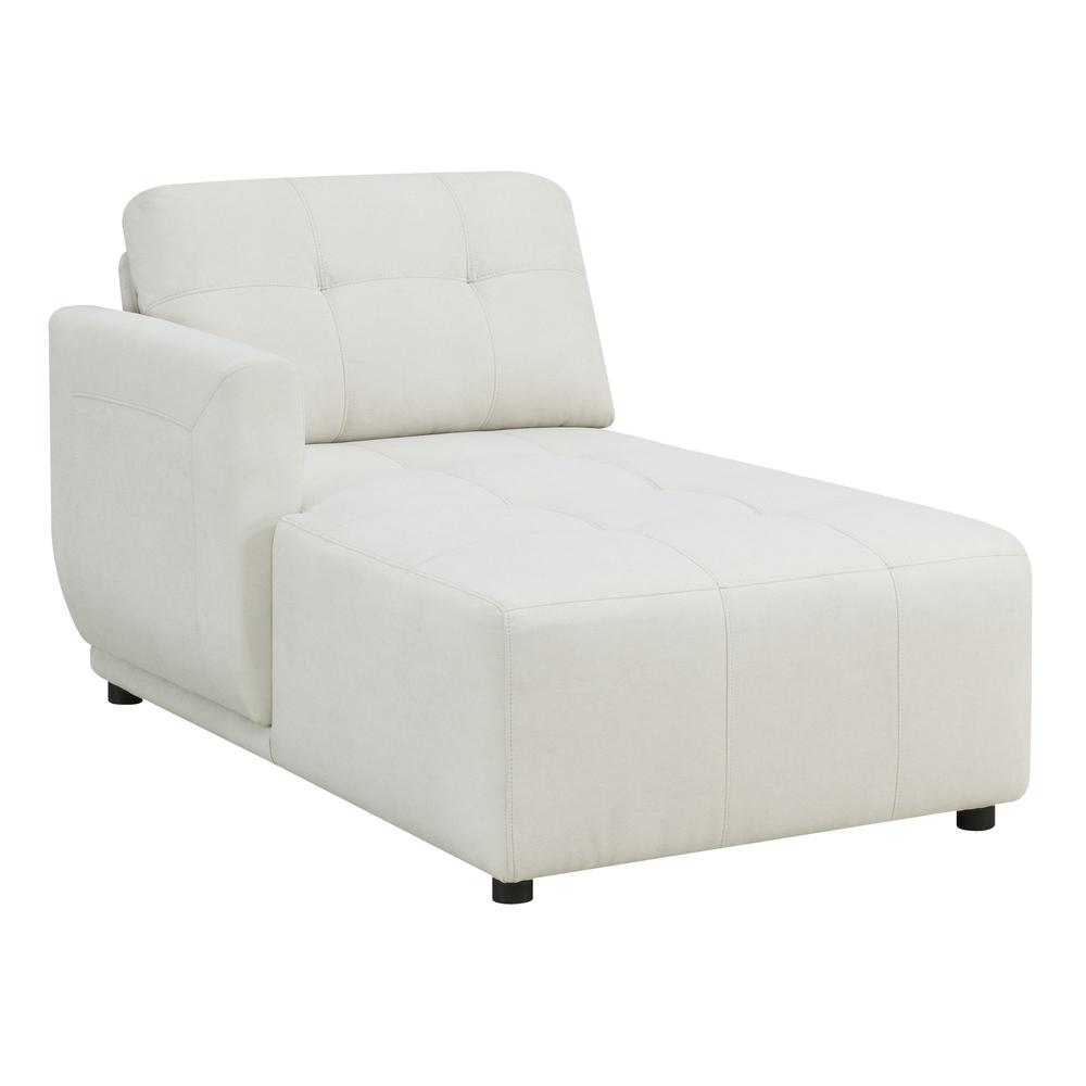 Picket House Furnishings Gianni Left Hand Facing Modular 4PC Sectional with Chaise in Natural. Picture 5