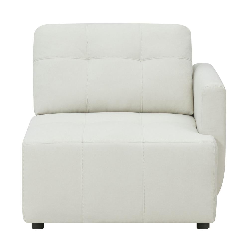 Picket House Furnishings Gianni Modular Right Hand Facing Chair in Natural. Picture 4