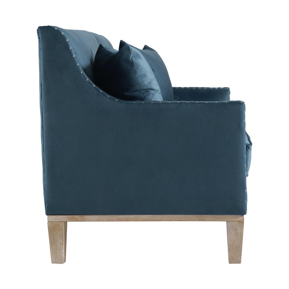 Picket House Furnishings Aster Sofa in Navy. Picture 5