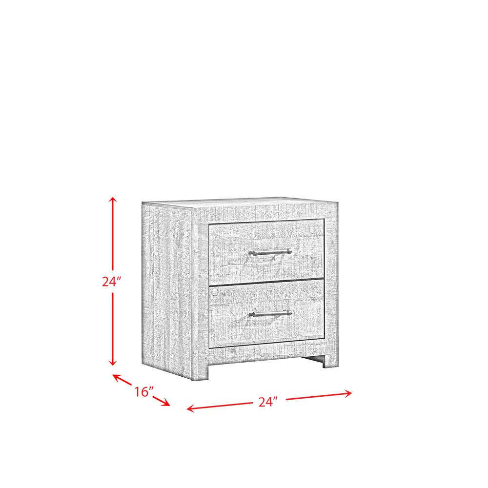 Picket House Furnishings Beckett 2-Drawer Nightstand. Picture 5
