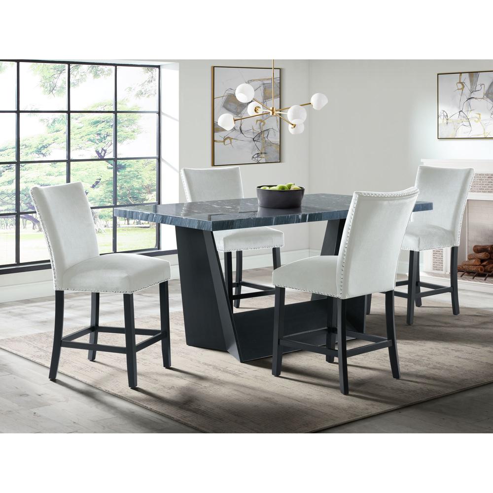 Dillon 5PC Counter Height Dining Set in Dark. Picture 12