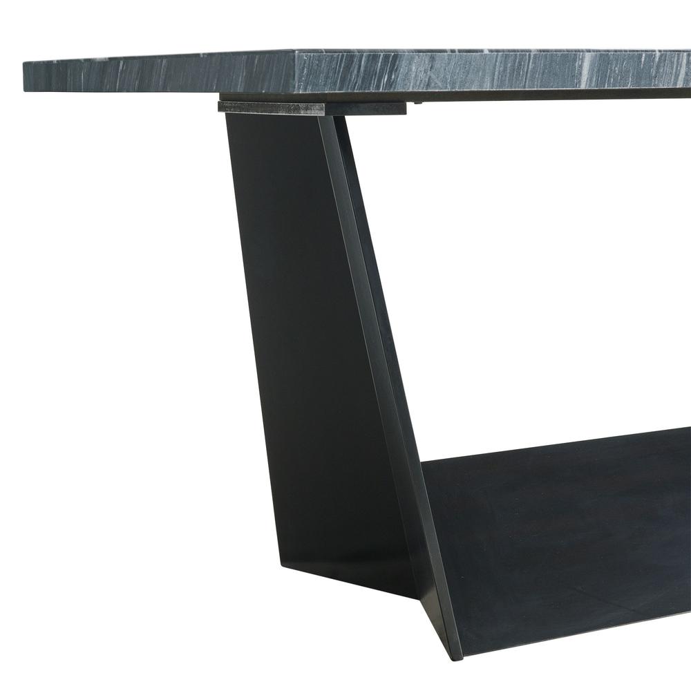 Dillon Counter Height Marble Table in Gray. Picture 5