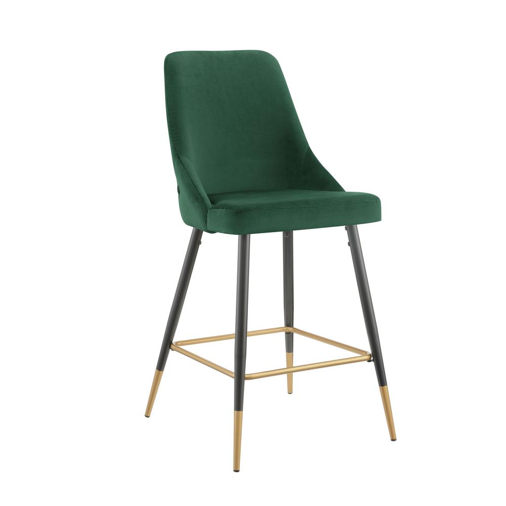 Picket House Furnishings Zia Bar Stool in  Emerald. Picture 4