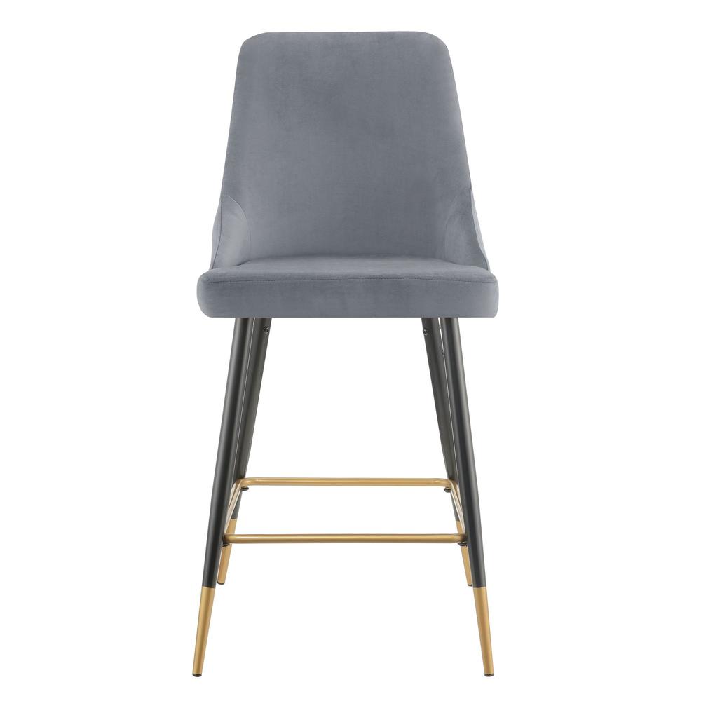 Picket House Furnishings Zia Bar Stool in  Gunmetal. Picture 5