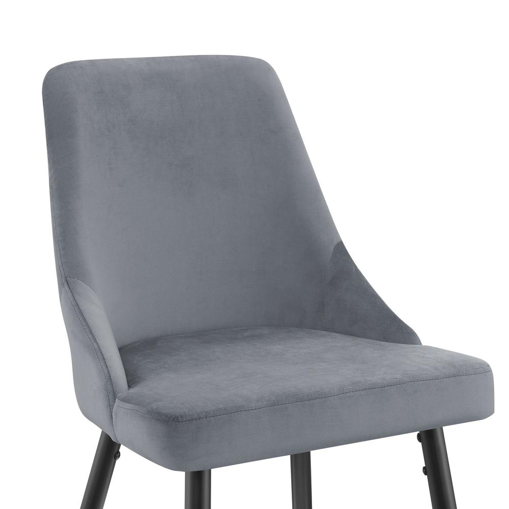 Picket House Furnishings Zia Bar Stool in  Gunmetal. Picture 8