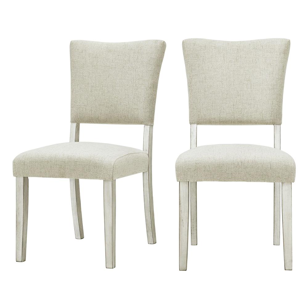 Kean Side Chair in White (2 Per Pack). Picture 1