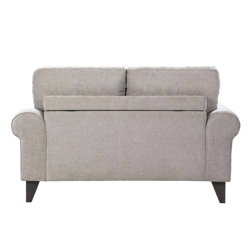Picket House Furnishings Atticus Loveseat in Storm. Picture 7