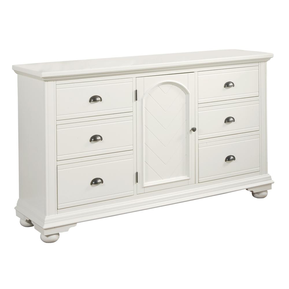 Addison White Dresser. Picture 1
