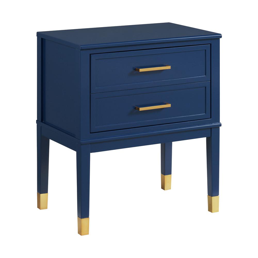 Picket House Furnishings Brody Side Table in Navy. Picture 1