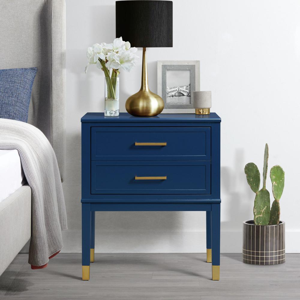 Picket House Furnishings Brody Side Table in Navy. Picture 2