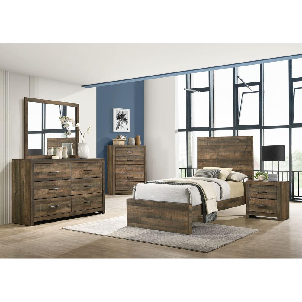 Beckett Twin Panel Bed. Picture 2