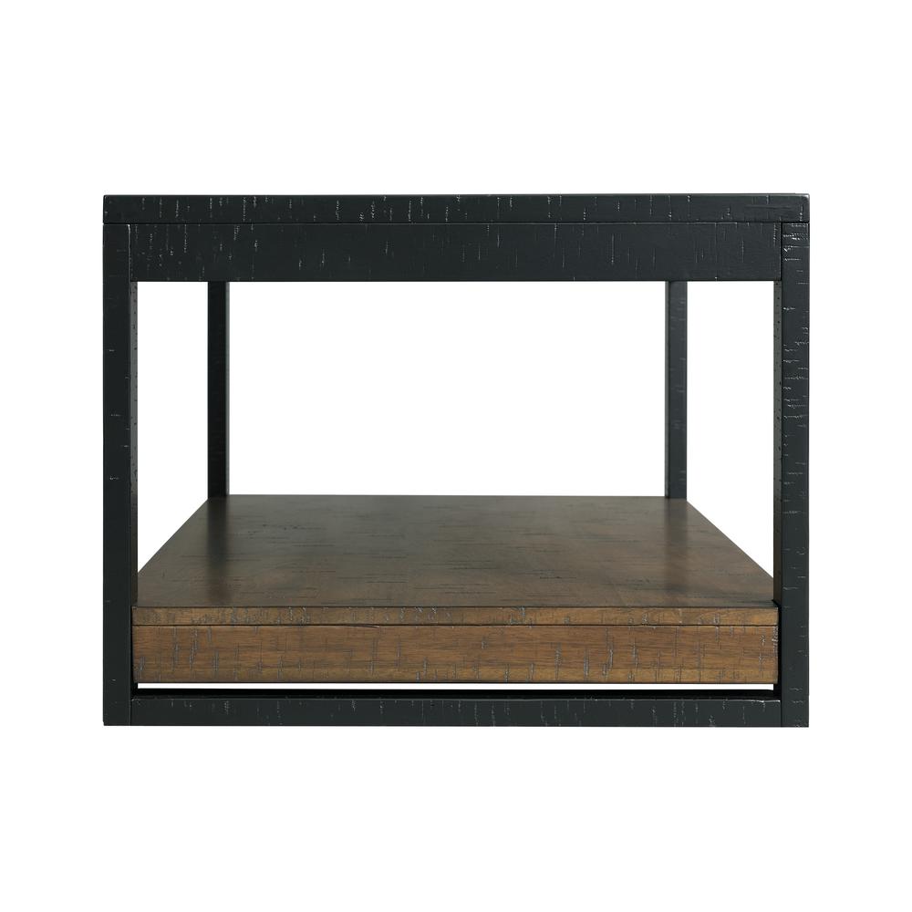 Picket House Furnishings Enrico Rectangular Coffee Table in Walnut. Picture 3
