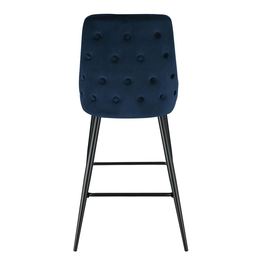 Picket House Furnishings Ziva Bar Stool in Navy. Picture 7