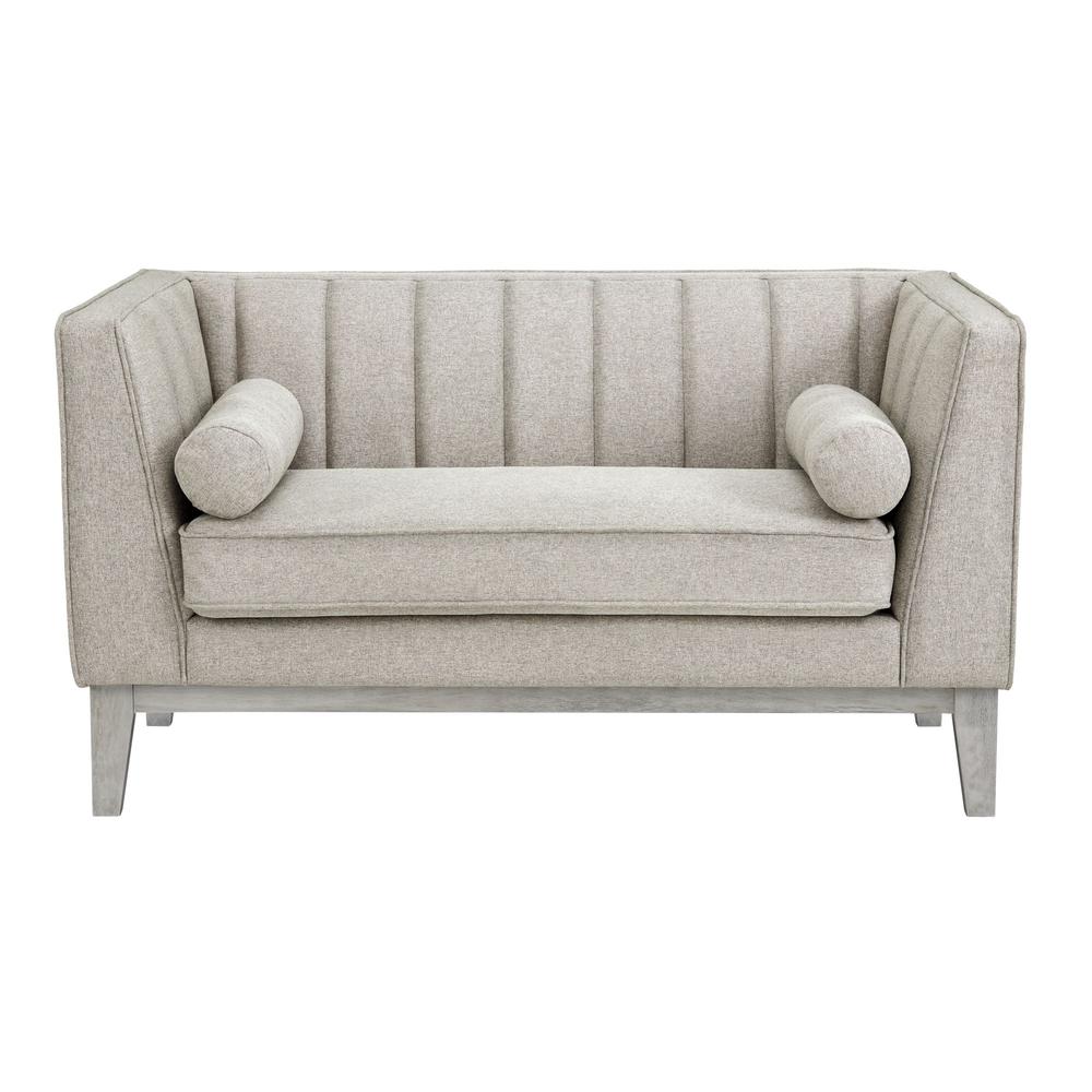 Picket House Furnishings Hayworth Loveseat in Fawn. Picture 3