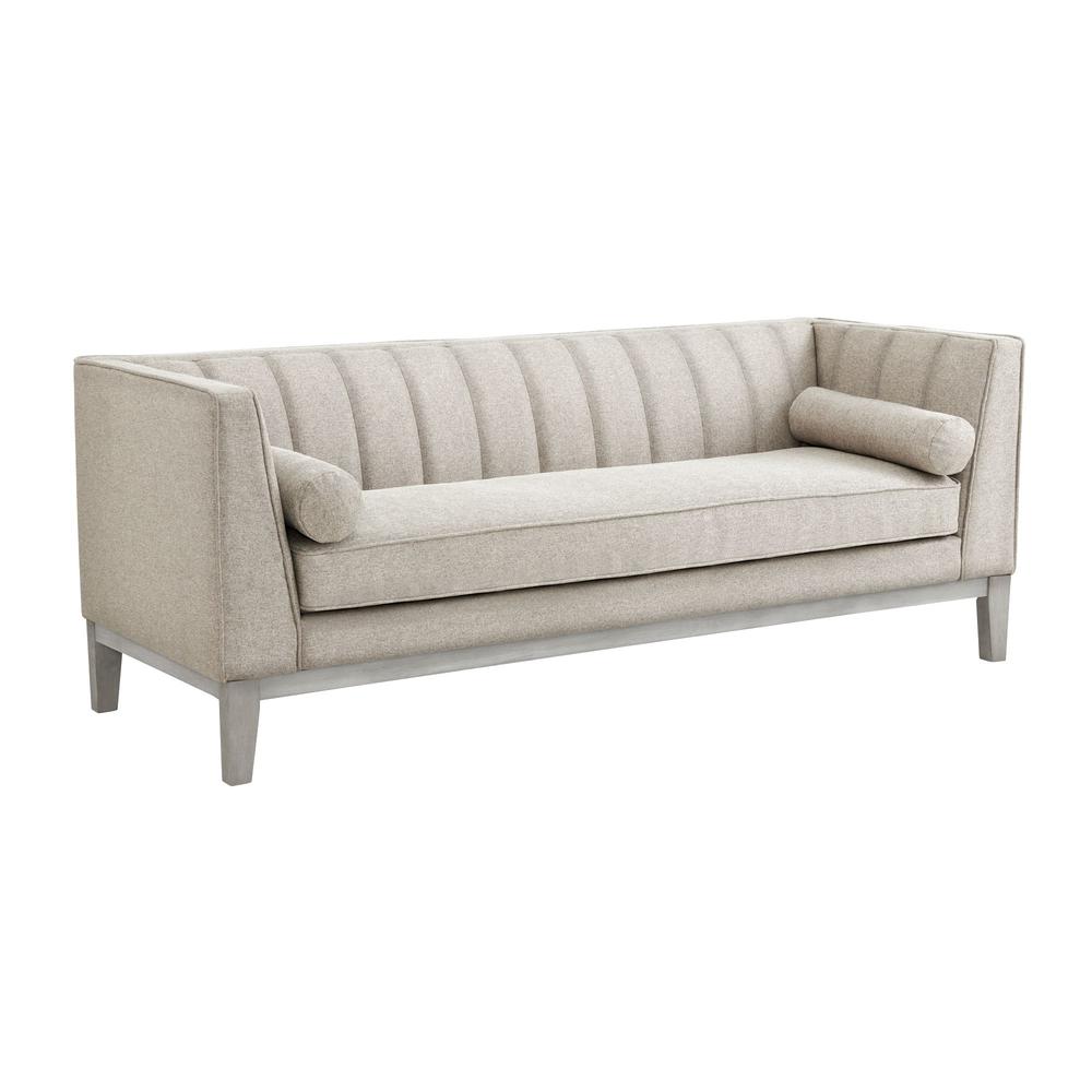 Picket House Furnishings Hayworth Sofa in Fawn. Picture 1