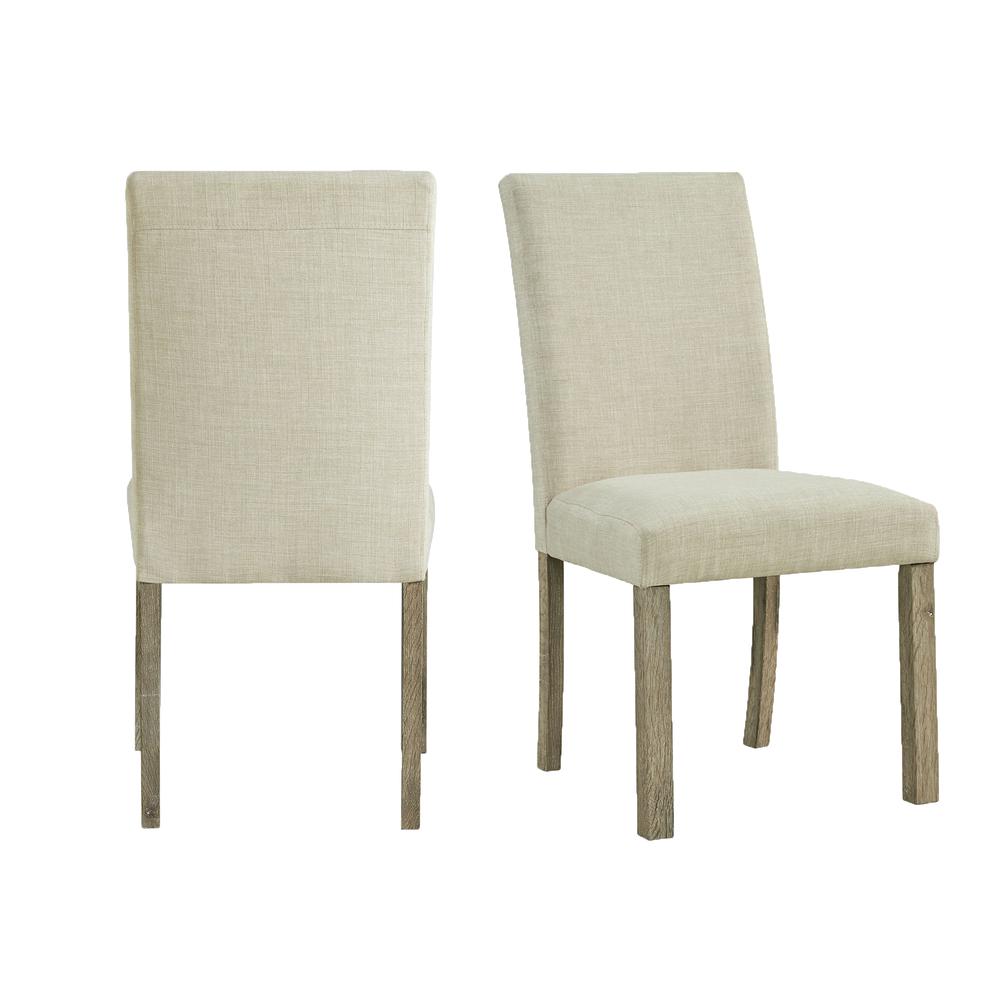 Picket House Furnishings Turner Upholstered Side Chair Set. Picture 1
