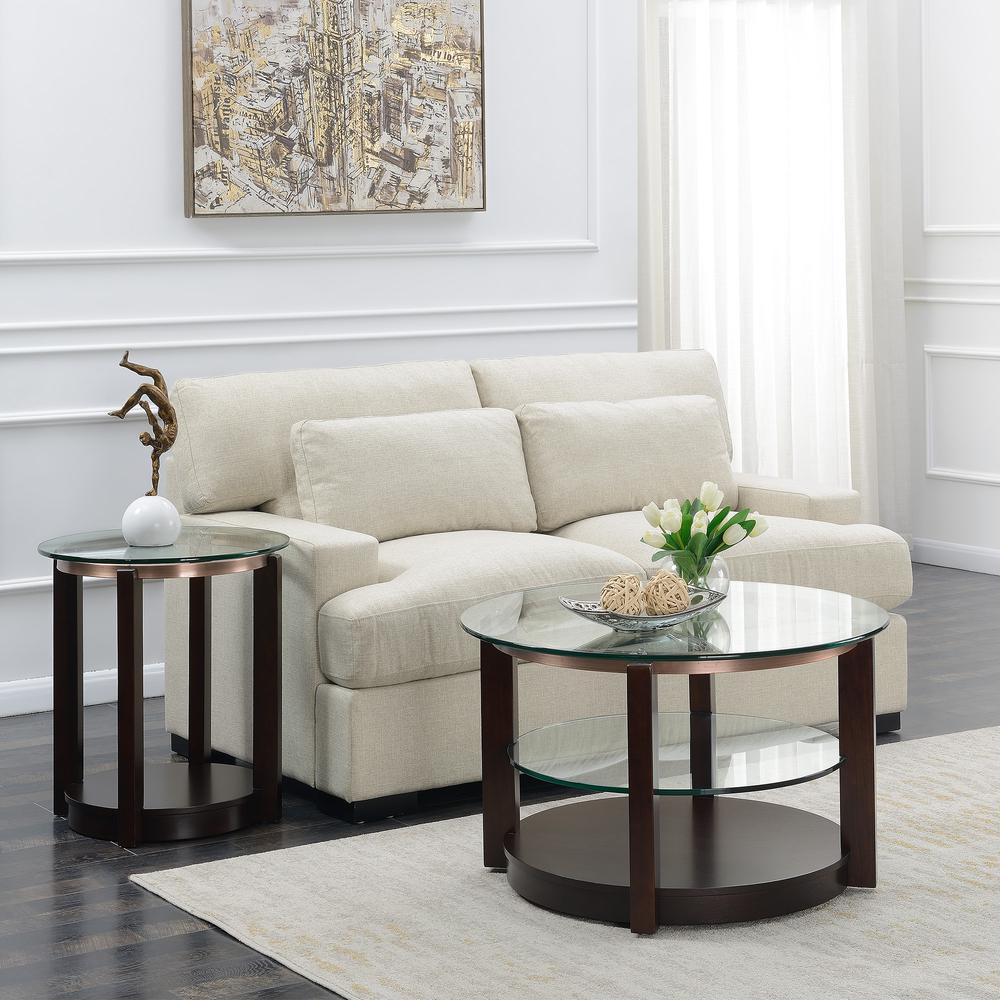 Benton 2PC Occasional Table Set-Coffee Table & End Table. The main picture.