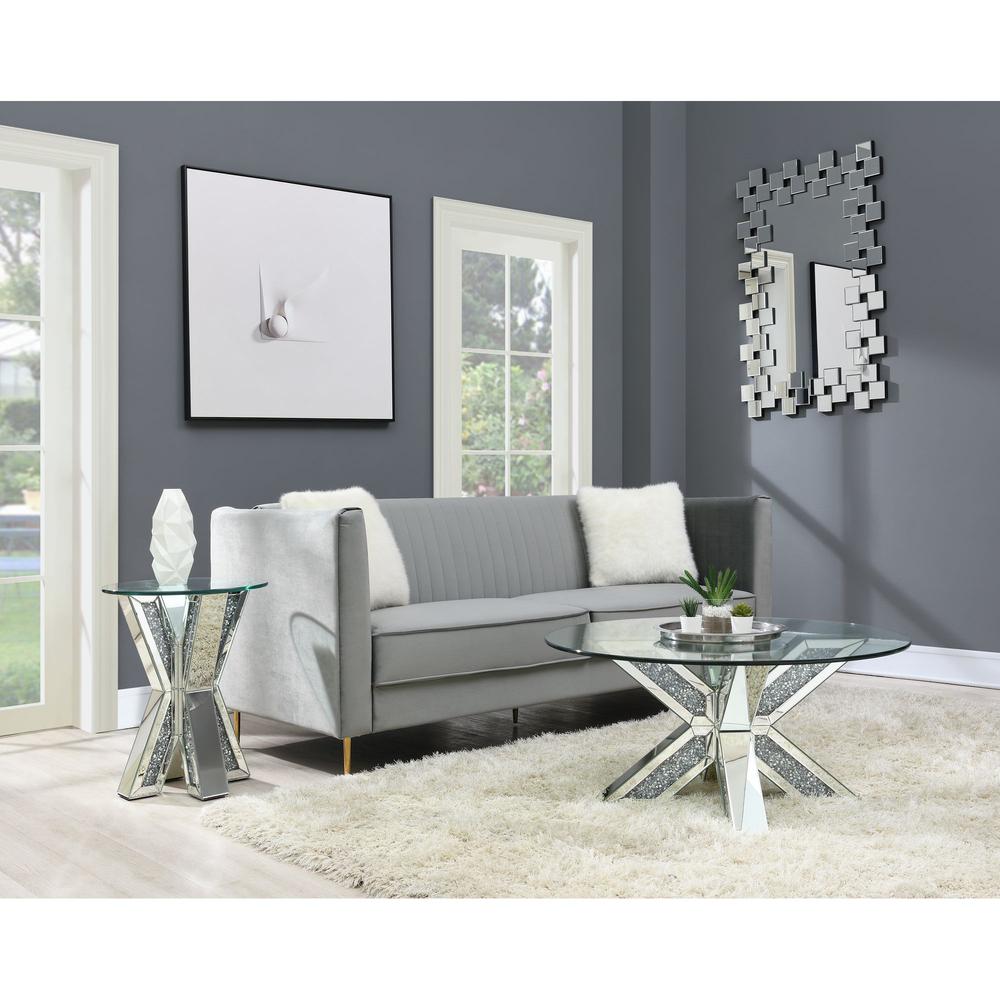 Picket House Furnishings Arielle 2PC Occasional Table Set- Coffee Table and End Table. Picture 3