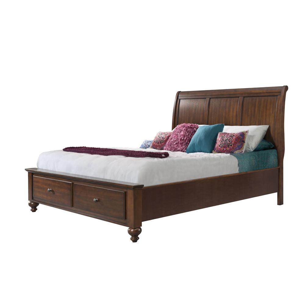 Channing Queen Storage Bed. Picture 2