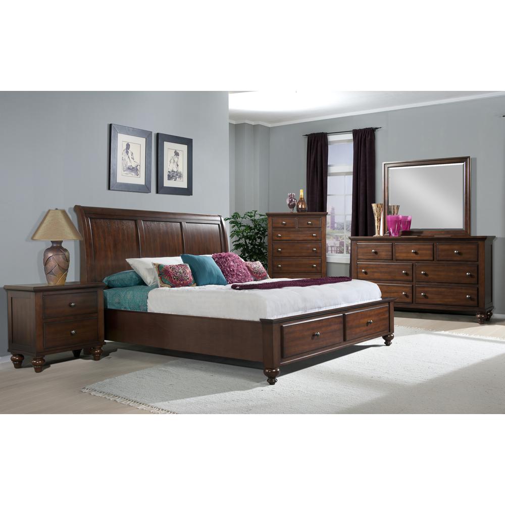 Channing Queen Storage Bed. Picture 6