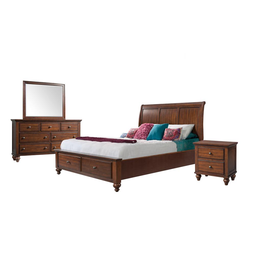 Channing Queen Storage Bed. Picture 10