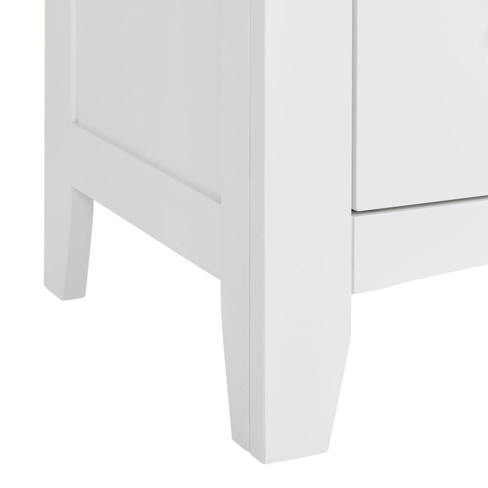 Picket House Furnishings Breenon Side Table in White. Picture 8