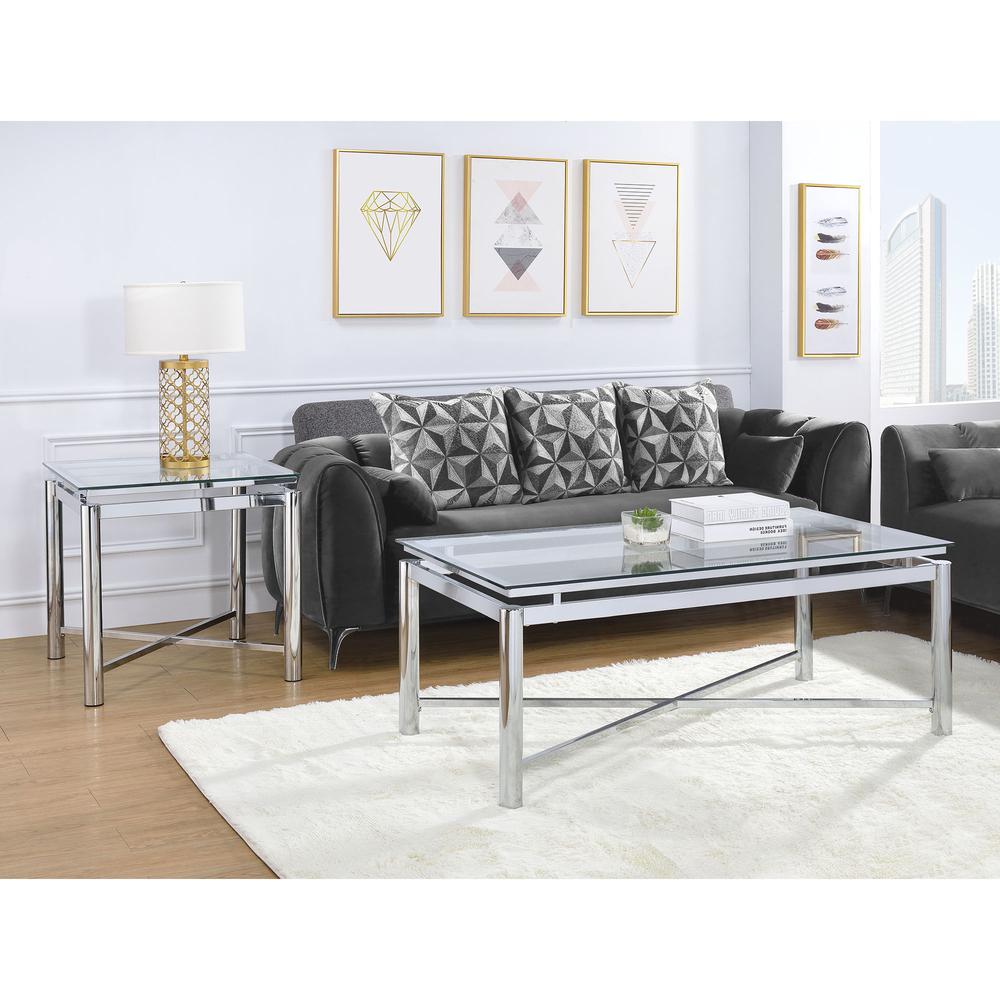 Monroe 2PC Occasional Table Set-Coffee Table & End Table. The main picture.
