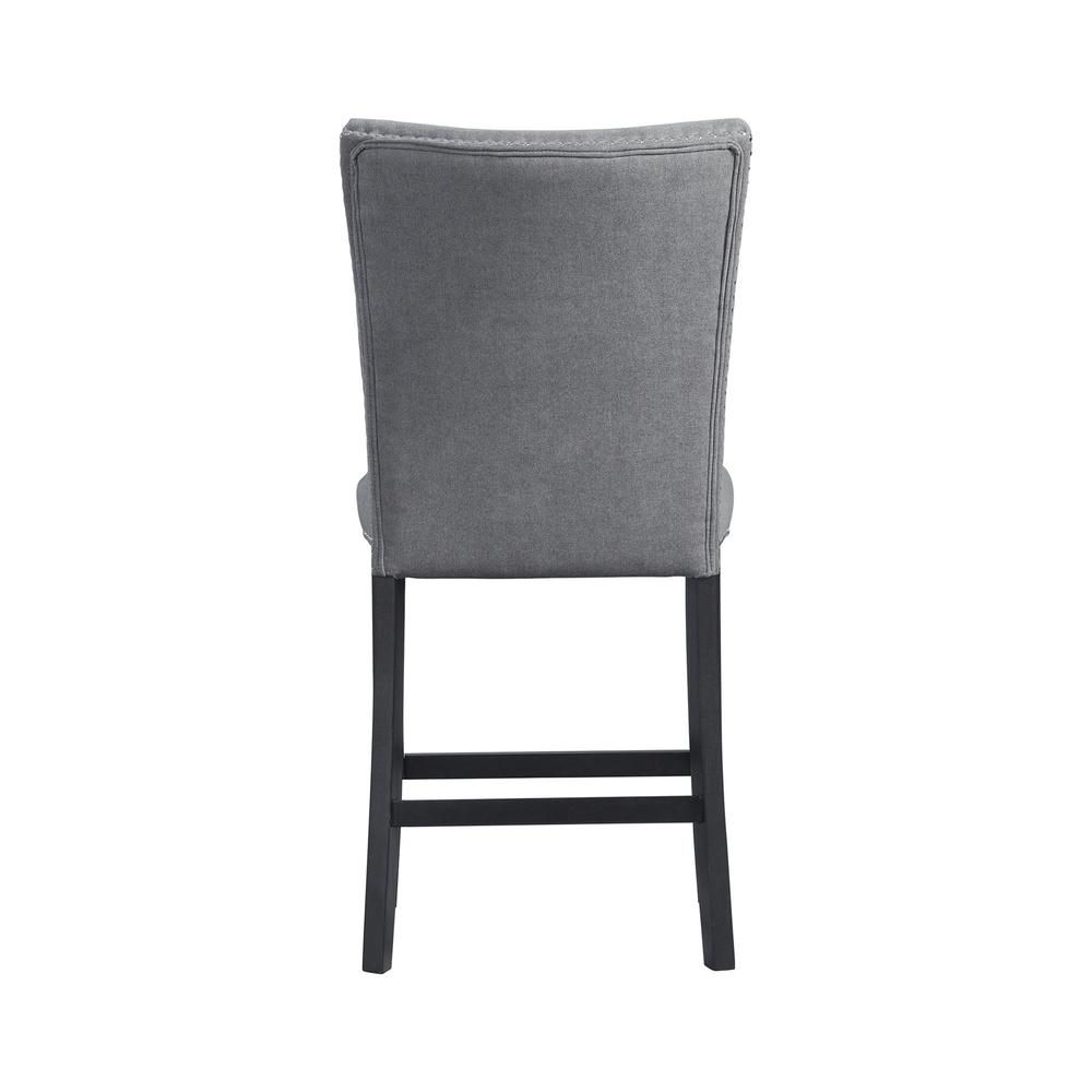 Picket House Furnishings Stratton Counter Height Side Chair Set in Charcoal. Picture 8