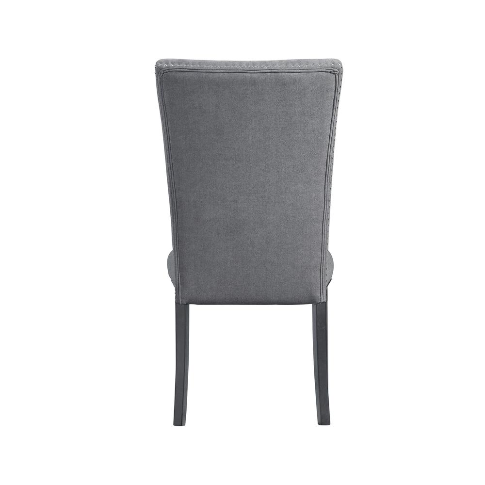 Picket House Furnishings Stratton Standard Height Side Chair Set in Charcoal. Picture 8