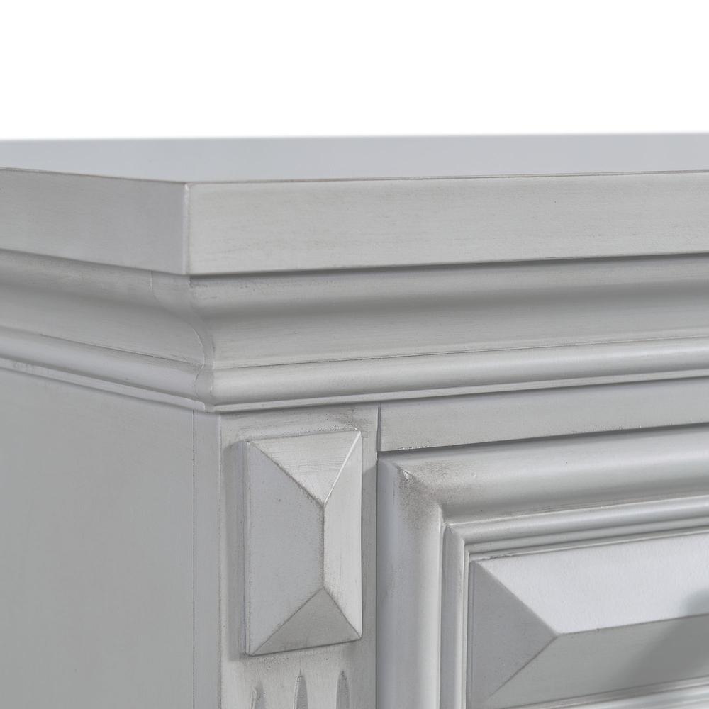 Picket House Furnishings Trent 7-Drawer Dresser in Antique Grey. Picture 5