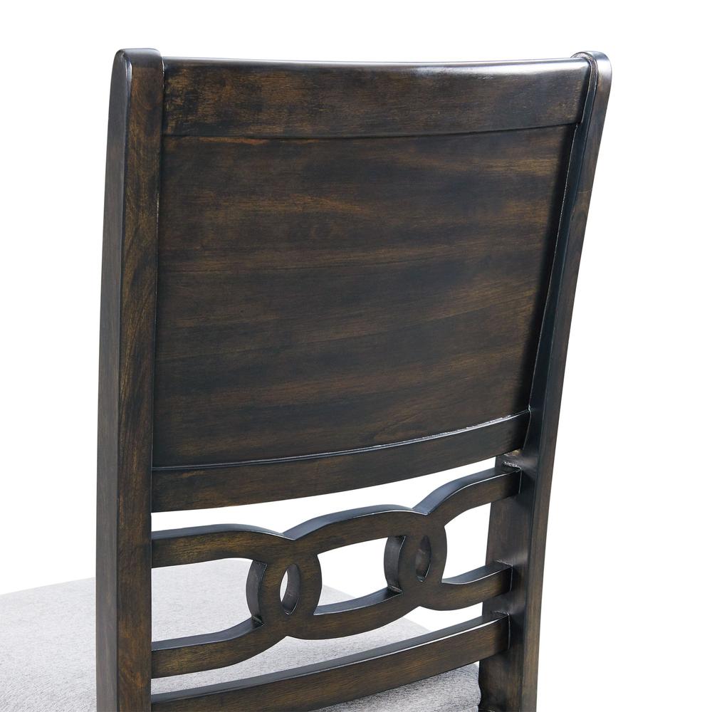 Picket House Furnishings Taylor Standard Height Side Chair Set in Walnut. Picture 14