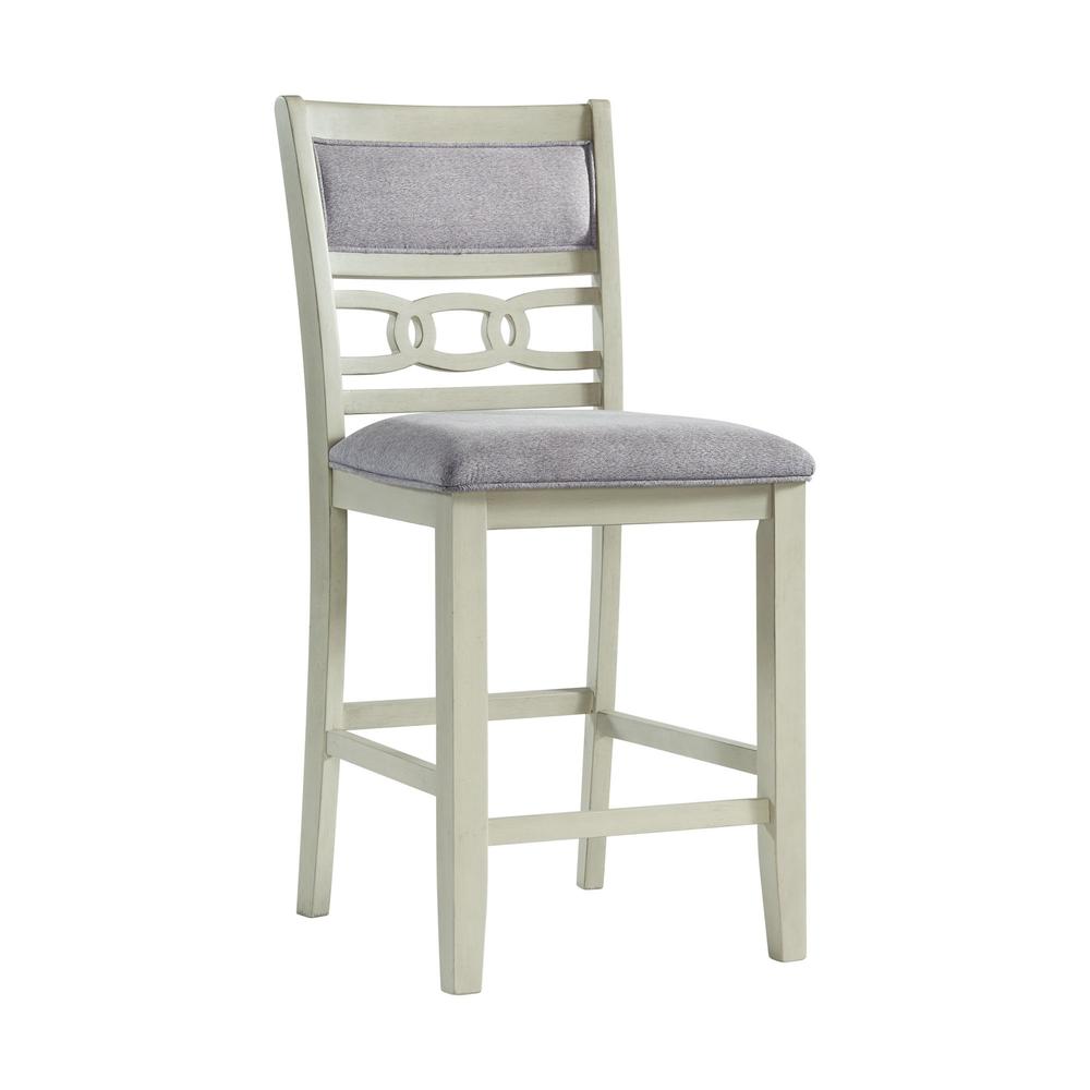 Picket House Furnishings Taylor Counter Height 5PC Dining Set-Table and Four Side Chairs in Bisque. Picture 14