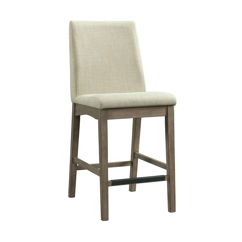Picket House Furnishings Simms Counter Side Chair in Grey. Picture 4