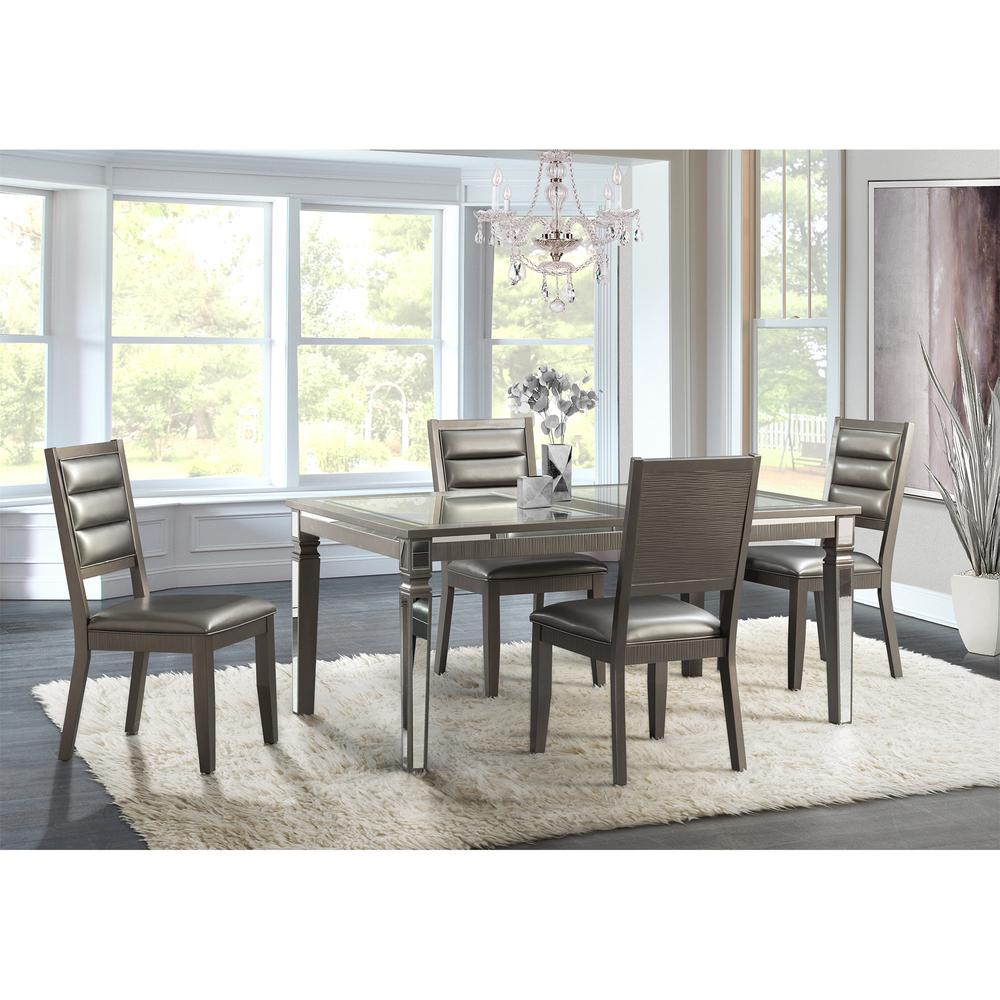 Picket House Furnishings Aria 5PC Dining Set-Table and Four Side Chairs. Picture 1