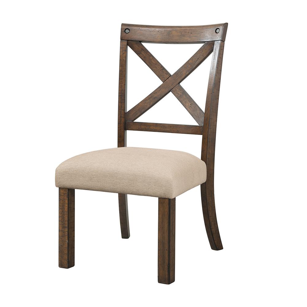 Francis Wooden Side Chair Set. Picture 2