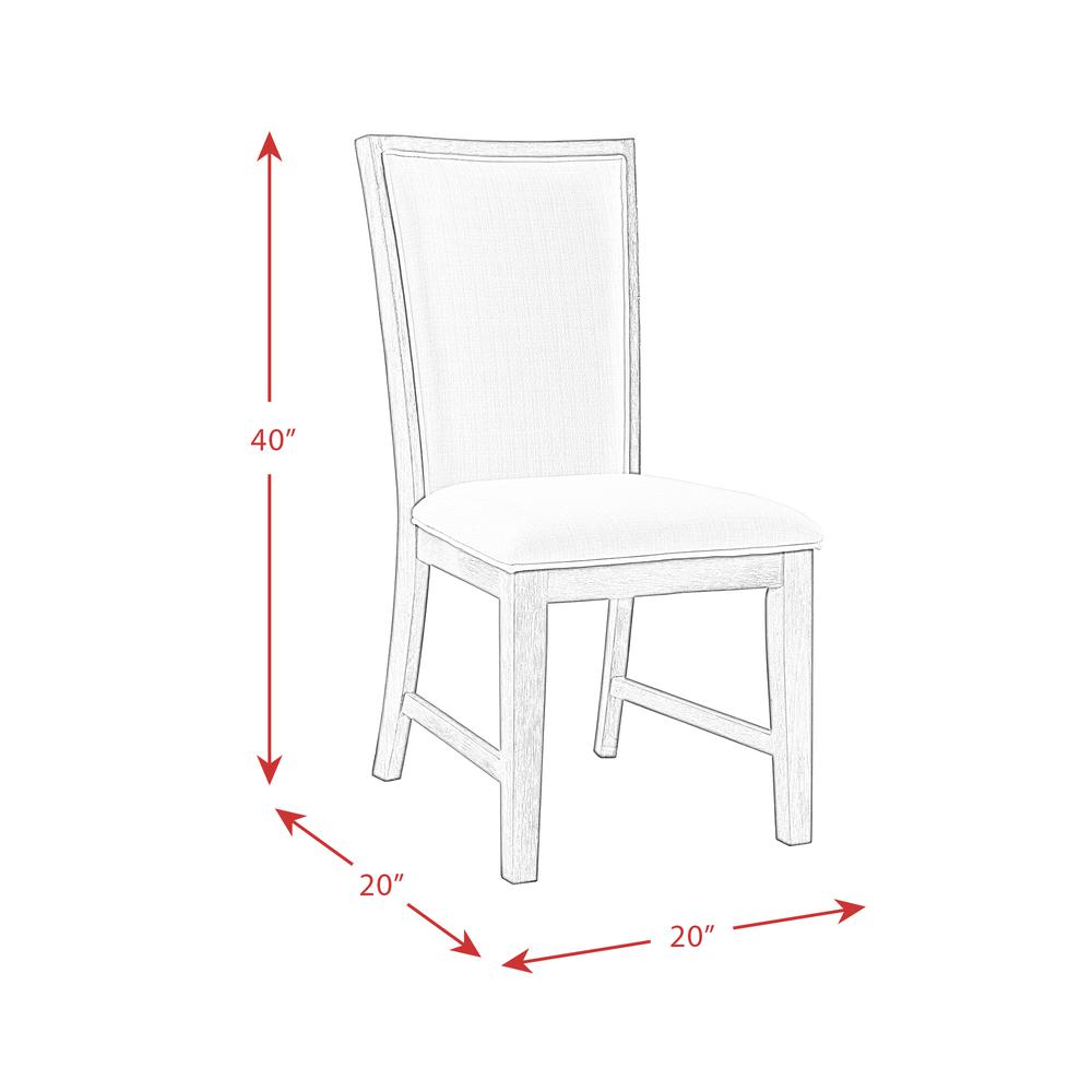 Jasper Slat Back Side Chair Set. Picture 6