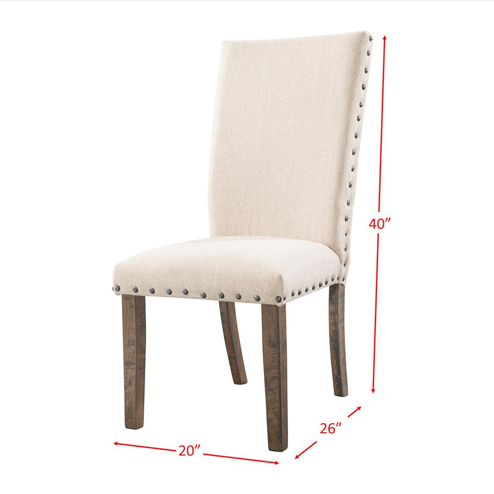 Dex Upholstered Side Chair Set. Picture 7