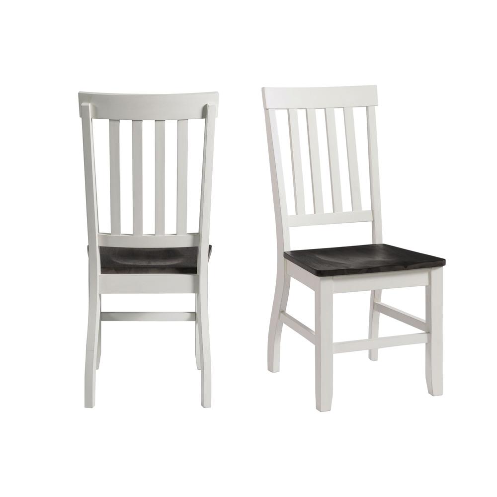 Jamison Two Tone Side Chair Set. Picture 1