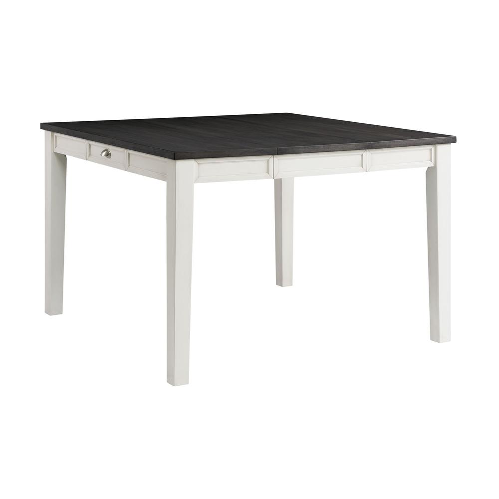 Jamison Two Tone Counter Height Dining Table with Storage. The main picture.