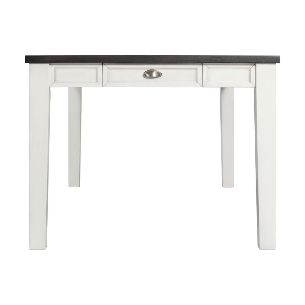 Jamison Two Tone Counter Height Dining Table with Storage. Picture 7
