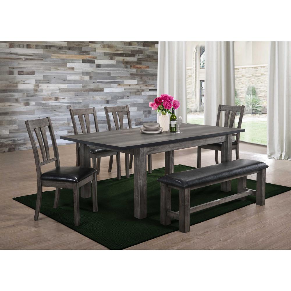 Grayson Dining  with Padded Seats 6PC Set. Picture 1