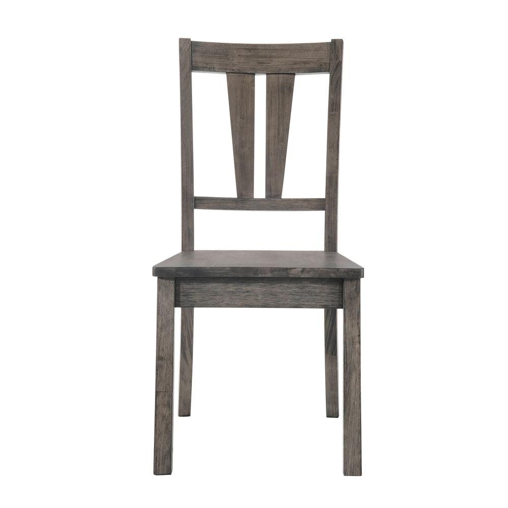 Grayson Fan Back Chair w. Wooden Seat. Picture 1