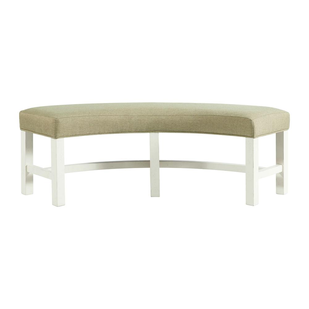 Picket House Furnishings Barrett Round Bench. Picture 2