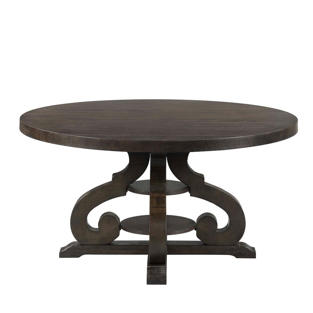 Picket House Furnishings Stanford Round 7PC Dining Set-Round Table & 6 Chairs. Picture 6