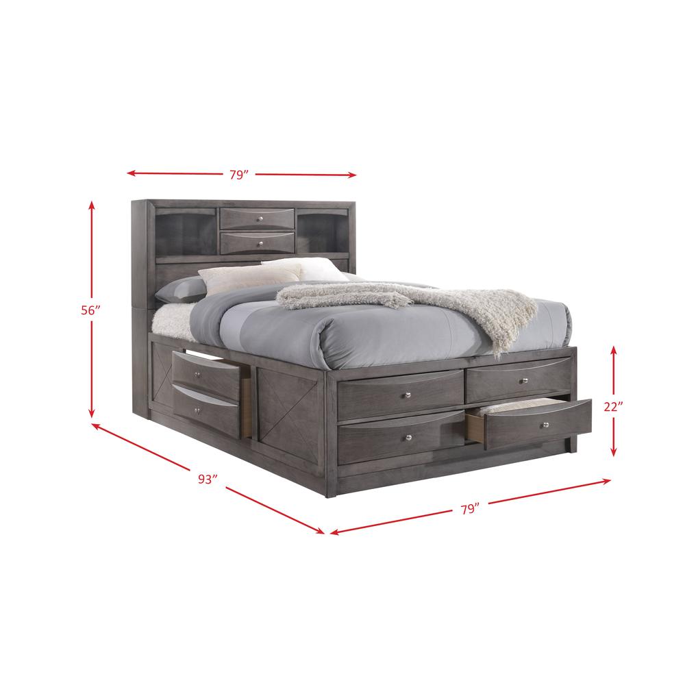 Madison King Storage Bed. Picture 42