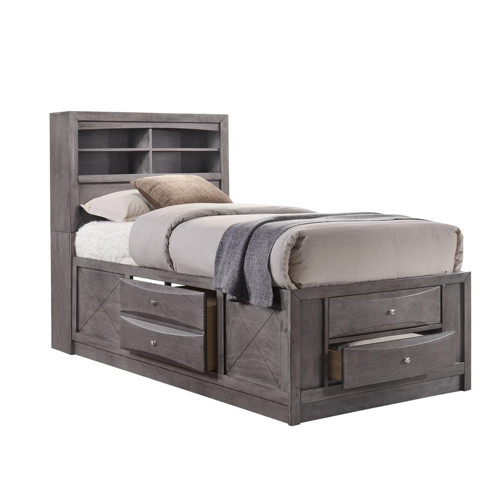 Madison Twin Storage Bed. Picture 4