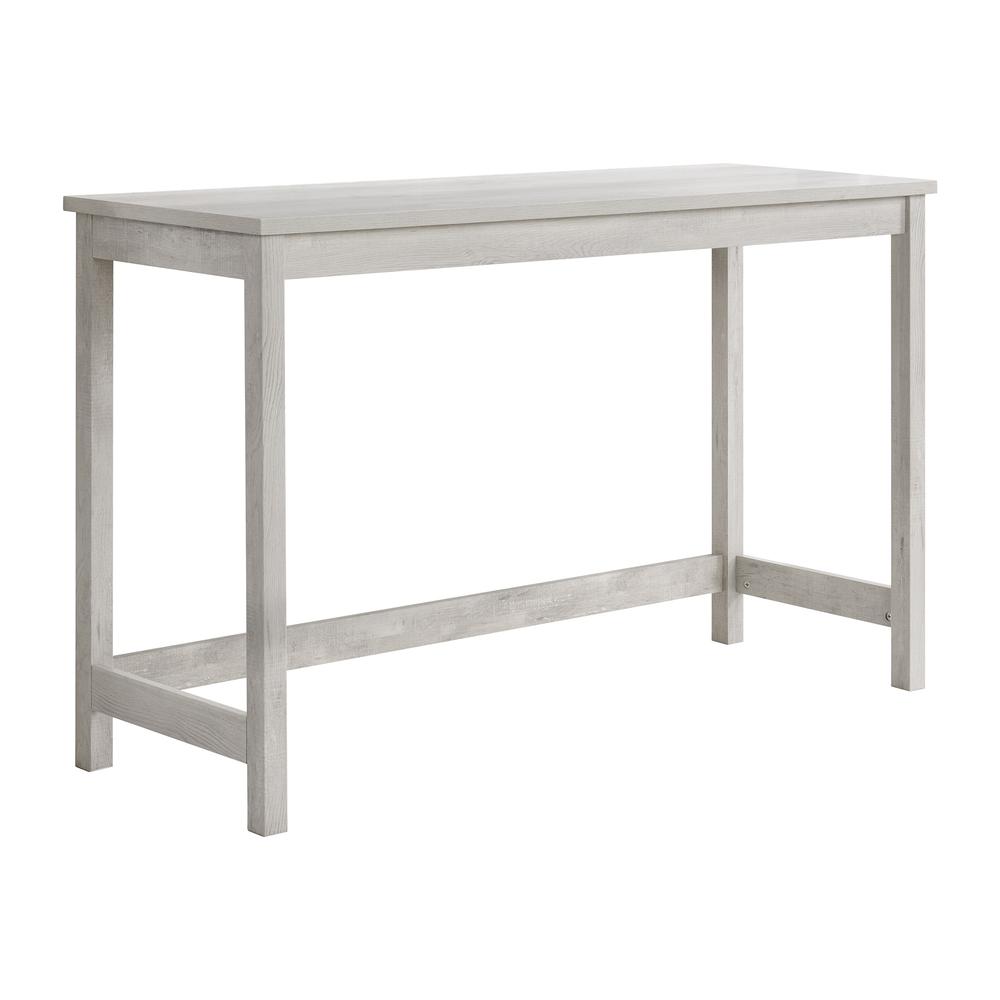 Holmes Bar Table Single Pack (1 Tables + 3 Stools) in White. Picture 3